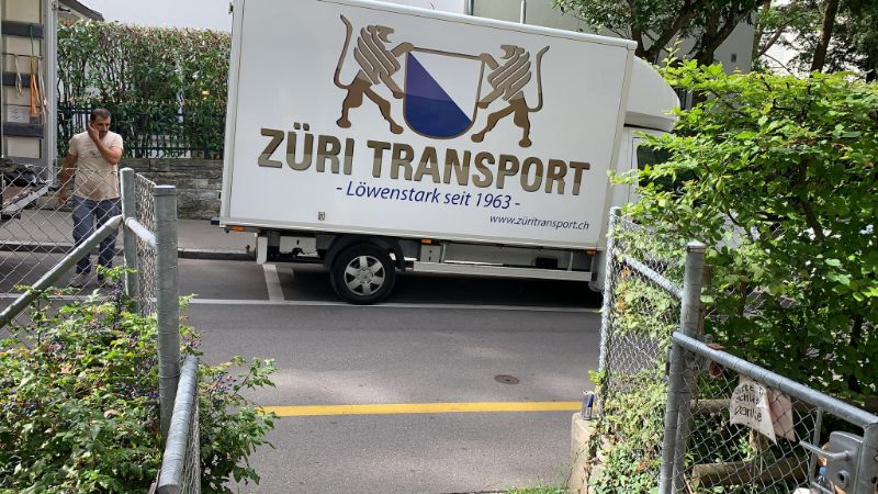 Umzugsbild Transportunternehmen Diessenhofen